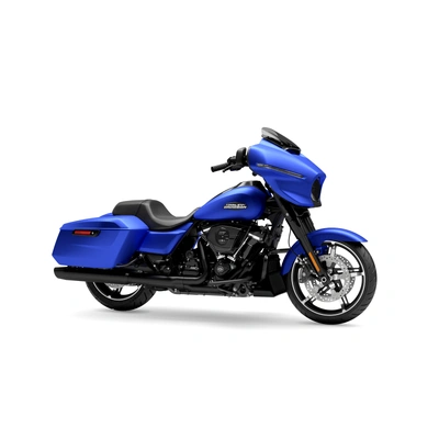 2026 Harley-Davidson Street Glide - Aurora Blue Denim - Black Trim