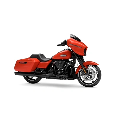 2026 Harley-Davidson Street Glide - Blood Orange - Black Trim
