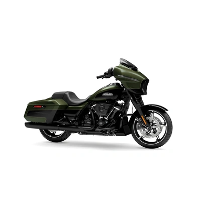 2026 Harley-Davidson Street Glide - Olive Steel Metallic/Vivid Black - Black Trim
