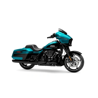 2026 Harley-Davidson Street Glide - Teal Thunder/ Vivid Black - Black Trim