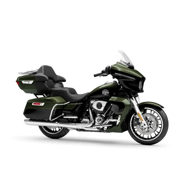 2026 Harley-Davidson Street Glide Limited - Olive Steel Metallic/Vivid Black - Chrome Trim