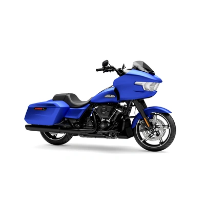 2026 Harley-Davidson Road Glide - Aurora Blue Denim - Black Trim