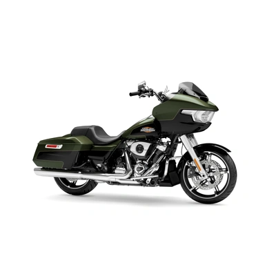 2026 Harley-Davidson Road Glide - Olive Steel Metallic/Vivid Black - Chrome Trim