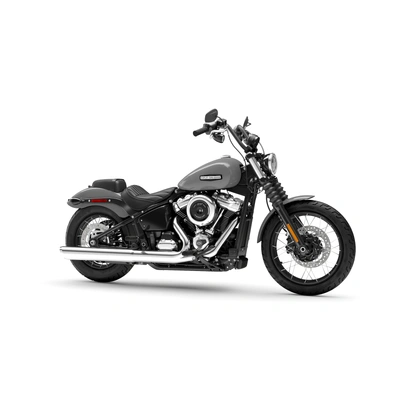 2026 Harley-Davidson Street Bob - Dark Billiard Gray - Laced Wheels