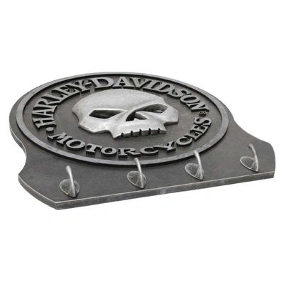 Harley-Davidson Sculpted 3D Willie G Skull Key Rack - Textured Finish