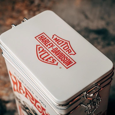 Harley-Davidson 1970S Racer Storage Tin