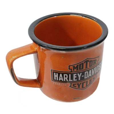 Harley-Davidson Trademark Bar &amp; Shield Logo Campfire Mug - 14 oz