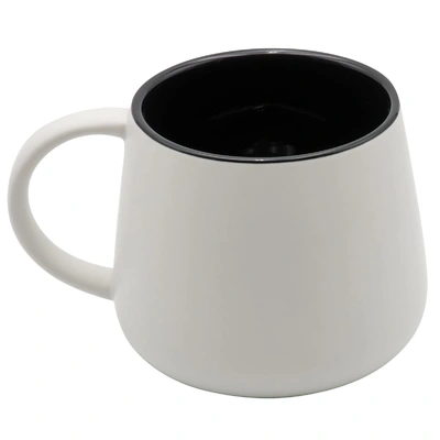 Harley-Davidson Debossed Open Bar &amp; Shield Ceramic Coffee Mug - Pearl White