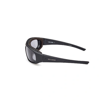 Harley-Davidson Mens Alley Sunglasses - Matte Black/Smoke Polarised Lens