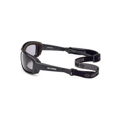 Harley-Davidson Mens General Sunglasses - Black/Smoked Polarised Lens