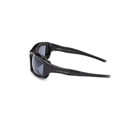 Harley-Davidson Mens Flames Sunglasses - Black/Smoke Lens