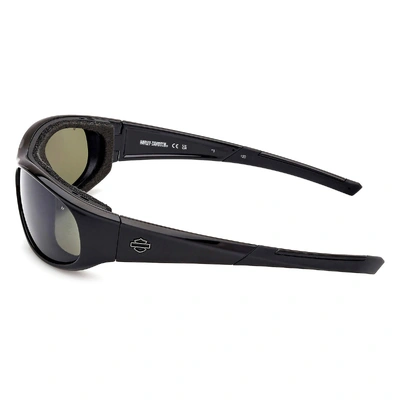 Harley-Davidson Mens Alley 2.0 Sunglasses - Black/Green Lens
