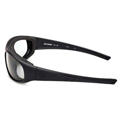 Harley-Davidson Mens Alley 2.0 Sunglasses - Matte Black/Light Adjusting Smoke Polarised Lens