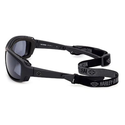 Harley-Davidson Mens Genera 2.0 Sunglasses - Matte Black/Grey Lens