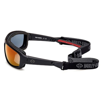 Harley-Davidson Mens Gym Time 2.0 Sunglasses - Matte Black/Grey Lens