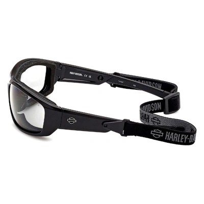 Harley-Davidson Mens Blaze Ace 2.0 Sunglasses - Shiny Black/Smoke Polarised Lens