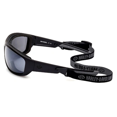 Harley-Davidson Mens Blaze Ace 2.0 Sunglasses - Matte Black/Grey Silver Mirror Lens