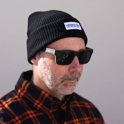 Johnny Reb Est. 1984 Beanie - Black - OS