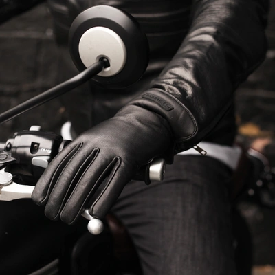 Johnny Reb Epping Leather Gloves - Black