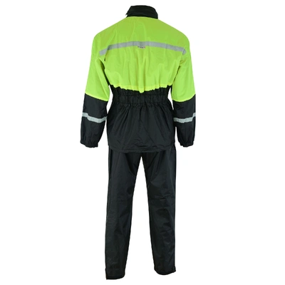 Johnny Reb Bogong II Waterproof Jacket &amp; Pants Set - Hi Vis Yellow/Black