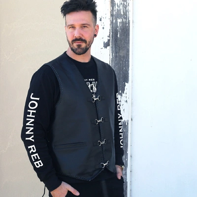 Johnny Reb Born To Ride Long Sleeve T-Shirt - Black