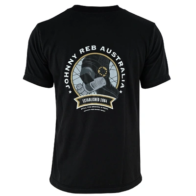 Johnny Reb Classic Boot T-Shirt - Black