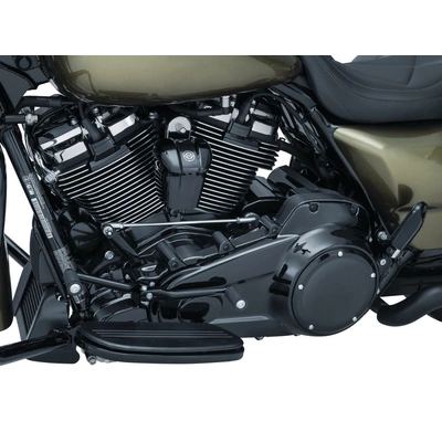 Precision Spark Plug Covers - Black. Fits Touring 2017up &amp; Softail 2018up
