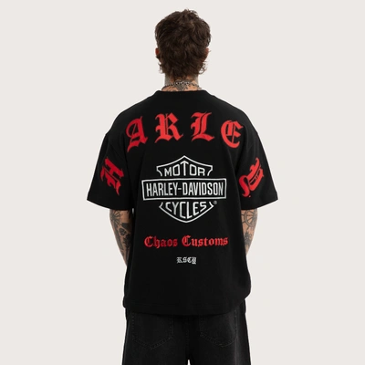 Harley-Davidson x KSCY Rev Loopback Street Tee - Jet Black