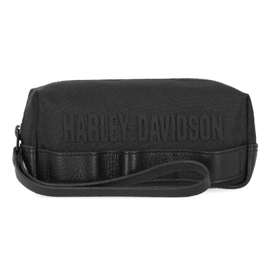 Harley-Davidson Modular Traveling Polyester Toiletry Kit Case - Matte Black