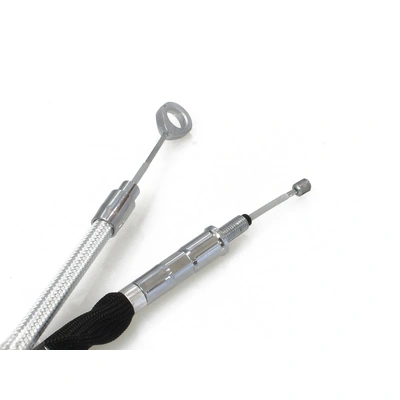 Magnum 73'' Clutch Cable Fits Softail 2007-2024 & Dyna 2006-2017 - 73'' - Sterling Chromite