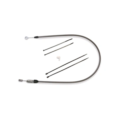 Magnum Quick Connect Upper Clutch Cable Fits Softail 2018-2024/Most Touring 2021-2024 - 46&#39;&#39; - Black Pearl