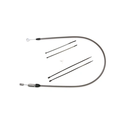 Magnum Quick Connect Upper Clutch Cable Fits Softail 2018-2024/Most Touring 2021-2024 - 50&#39;&#39; - Black Pearl