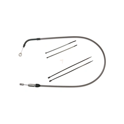 Magnum Quick Connect Upper Clutch Cable Fits Most Touring 2021-2024 - 41&#39;&#39; - Black Pearl