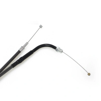 Magnum Throttle Cable Fits Big Twin 1990-1995 - 34-1/2&#39;&#39; - Black Pearl