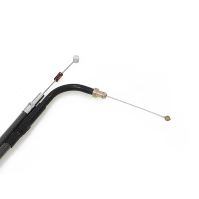 Magnum Idle Cable Fits Big Twin 1996-2017 - 36-3/4&#39;&#39; - Black Pearl