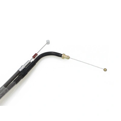 Magnum Idle Cable Fits Big Twin 1996-2017 - 38-3/4&#39;&#39; - Black Pearl