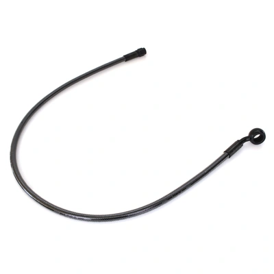 Magnum Upper Front Brake Line with 12mm x 35 Degree Banjo - 26&#39;&#39; - Black Pearl