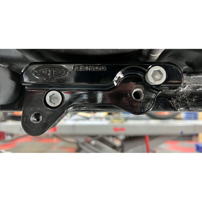 The Fix-Stand Wedge Plate - Black. Fits Softail 2018up