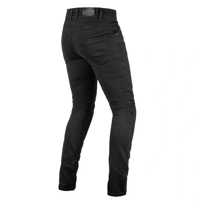 Rjays Womens Reinforced Stretch 2.0 Short Slim Jeans - Black