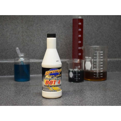 Golden Supreme DOT 4 Brake Fluid. 12oz Bottle (355ml)