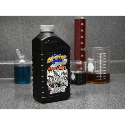 Heavy Duty Platinum Full Synthetic Engine Oil. 20w50 1 Quart Bottle (946ml). Fits Big Twin 1984up