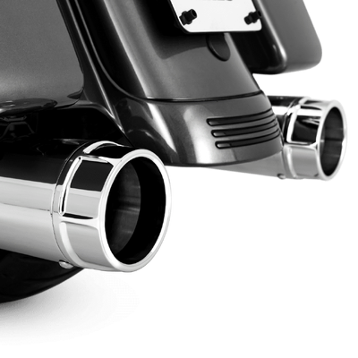 Vance &amp; Hines Torquer 450 Slip-Ons Chrome Touring 95-16