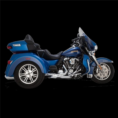 Vance &amp; Hines Tri Glide Adapter Kit 17-22 - Chrome