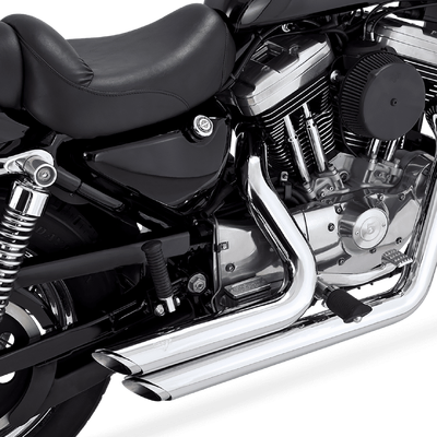 Vance &amp; Hines Shortshot Staggered Sportster Chrome