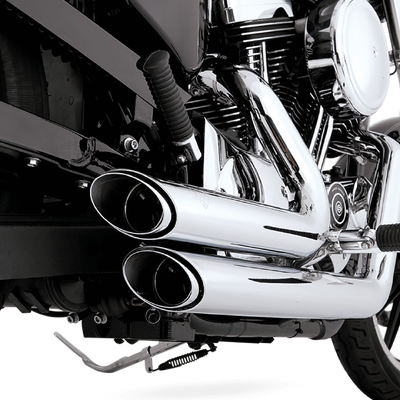 Vance &amp; Hines Shortshots Staggered Pcx Chrome Sportster 14-21 (Exc 2017 Xl1200Cx)