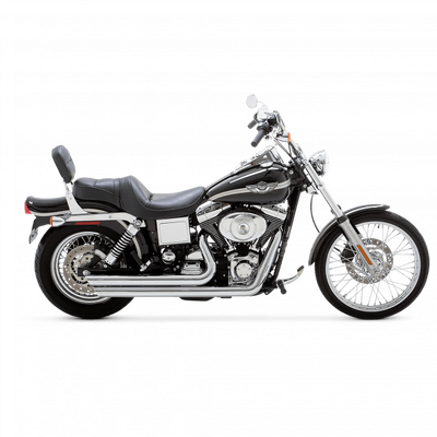 Vance &amp; Hines Bigshot Staggered Dyna Chrome