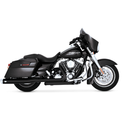 Vance &amp; Hines Dresser Duals Black Touring 09-16 (Cvo Models Will Req V16937 Rhs Floorboard Bracket)