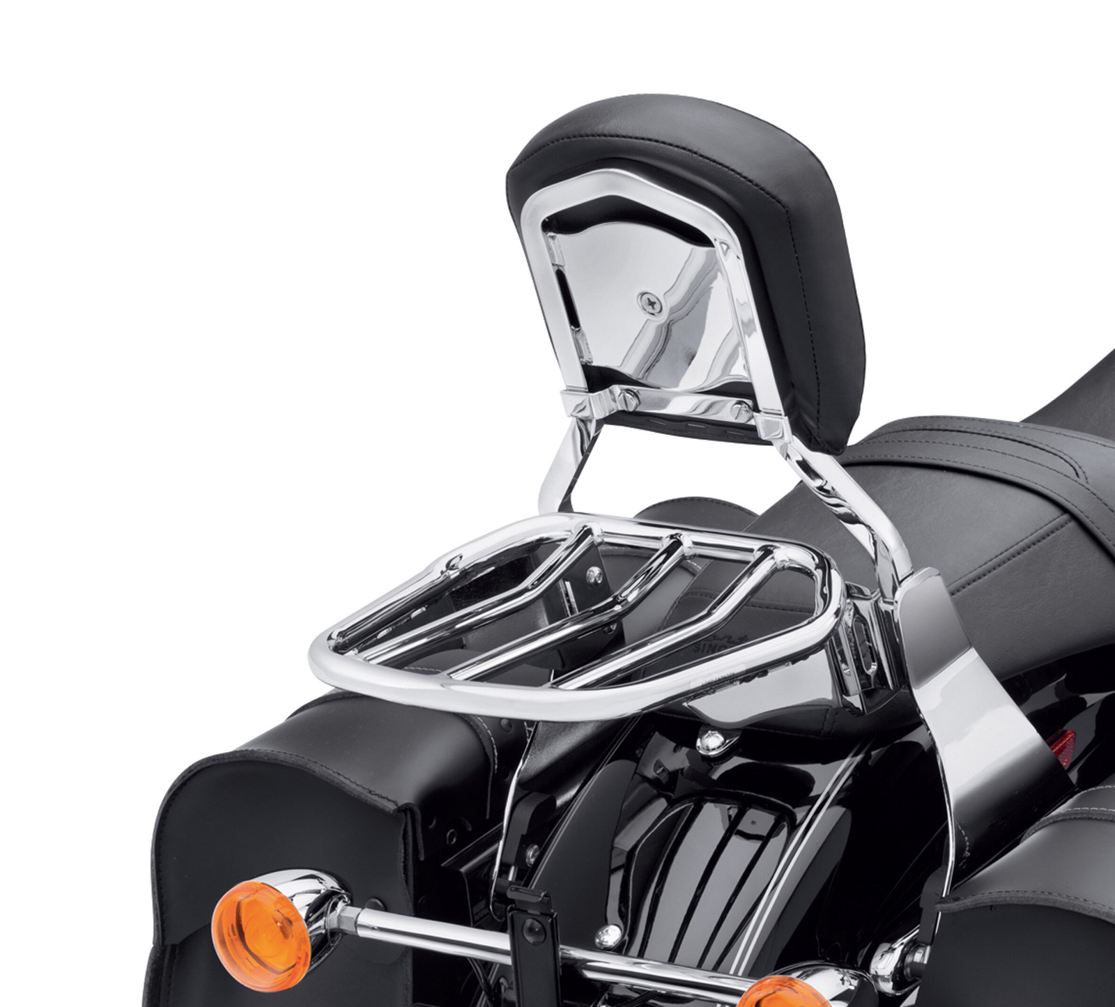 Harley davidson fatboy luggage rack hotsell