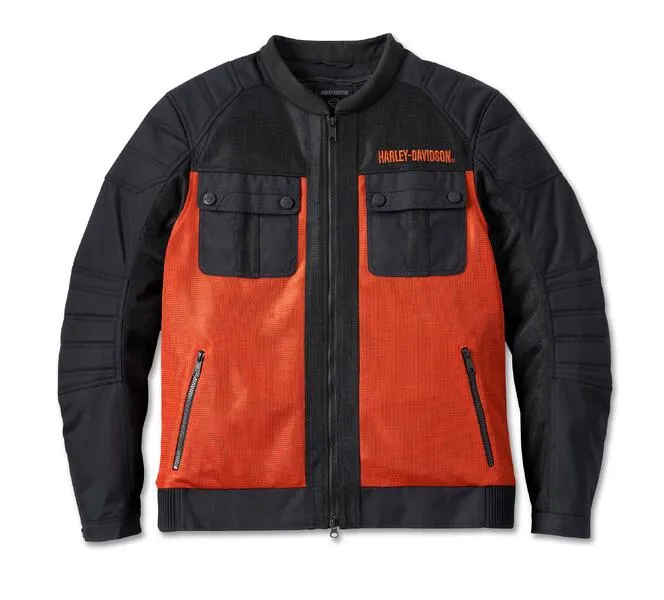Harley-Davidson Mens Zephyr Mesh Jacket With Zip-Out Liner