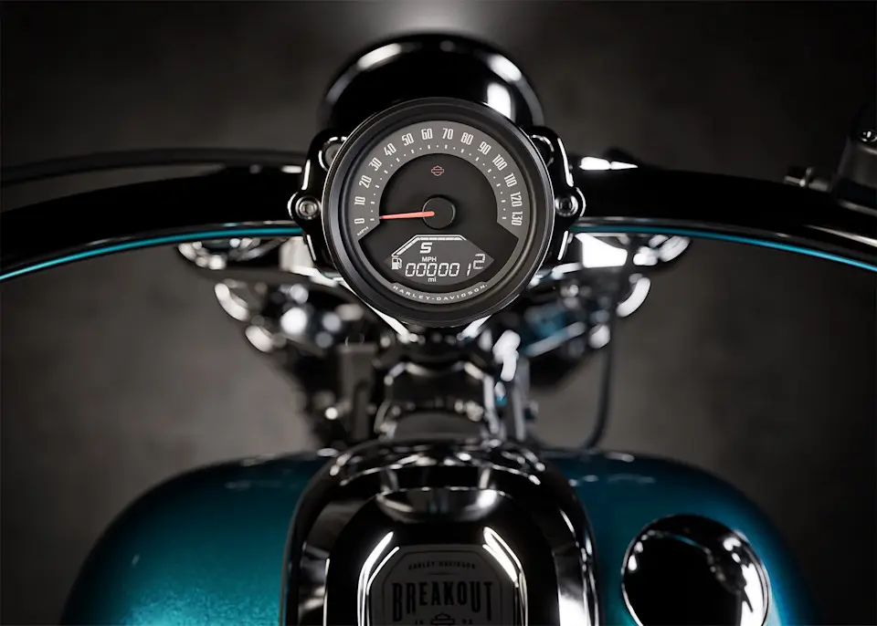 2026 Breakout 102 mm Analog Gauge + Customizable Ride Modes